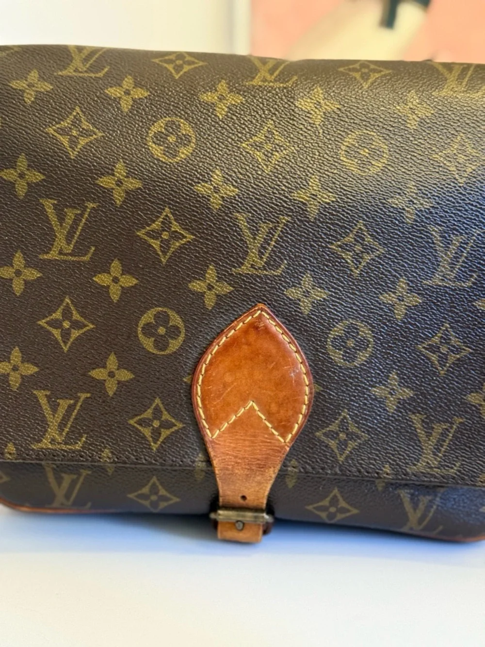 Louis Vuitton Cartouchiere MM  Monogram Crossbody Bag 🌟 - Picture 12 of 15